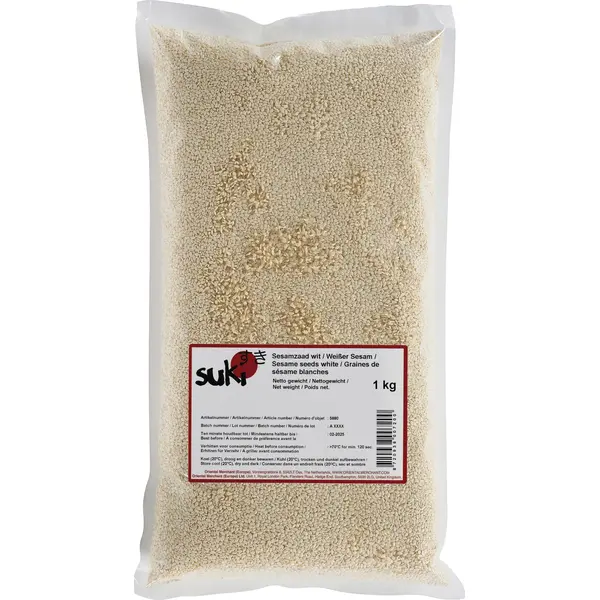 Graines de Sésame Blanches 1 - 1 KG KG SUKI