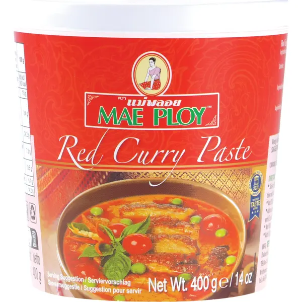 Pâte de Curry Rouge - 400 GR MAE PLOY