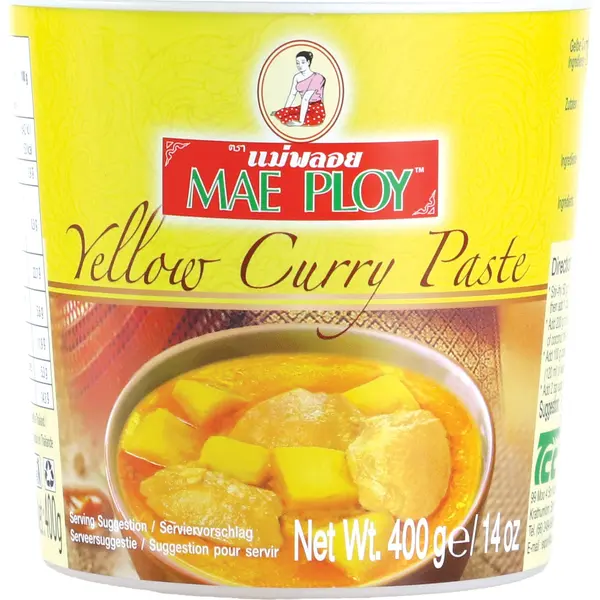 Pâte de Curry Jaune - 400 GR MAE PLOY