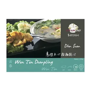 Wonton Porc et Crevette Dim Sum Chef 360 g