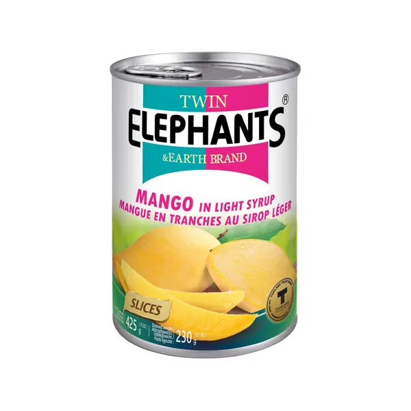 Tranches de mangue - 425 GR TWIN ELEPHANTS