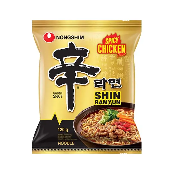 Nouilles Shin Ramyun au Poulet - 120 GR NONGSHIM