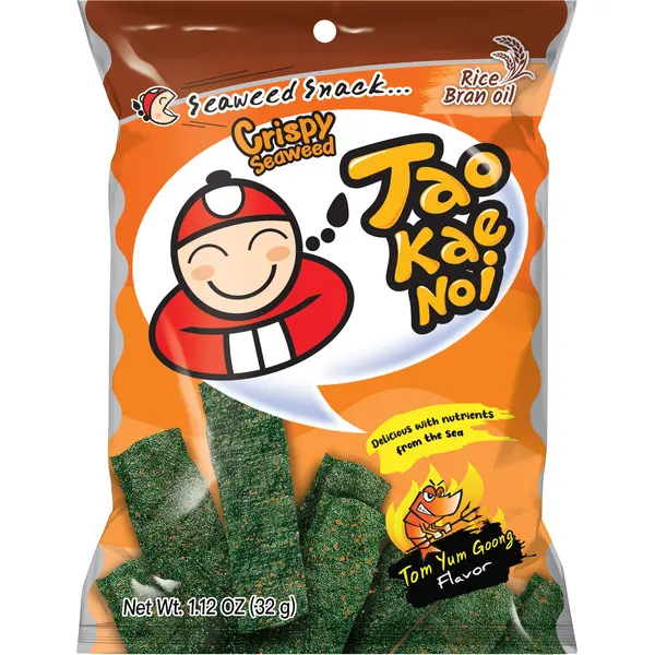 Chips d'Algues Tom Yum 32 - 32 GR GR TAO KAE NOI