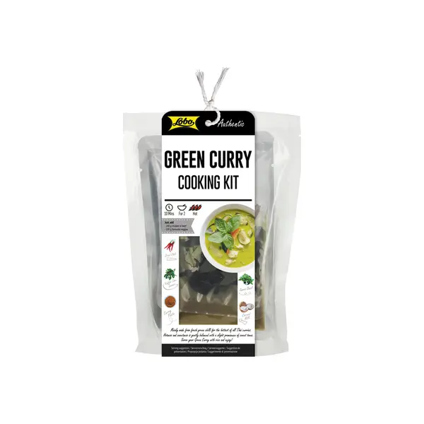 Kit de cuisine pour curry vert - 253 GR LOBO