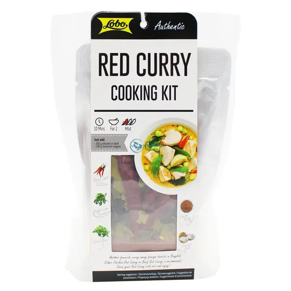Kit de Cuisine pour Curry Rouge - 253 GR LOBO