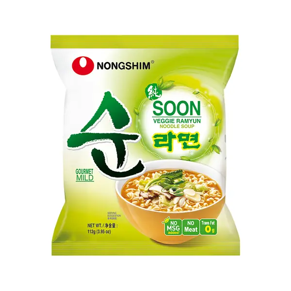 Nouilles végétariennes Soon - 112 GR NONGSHIM