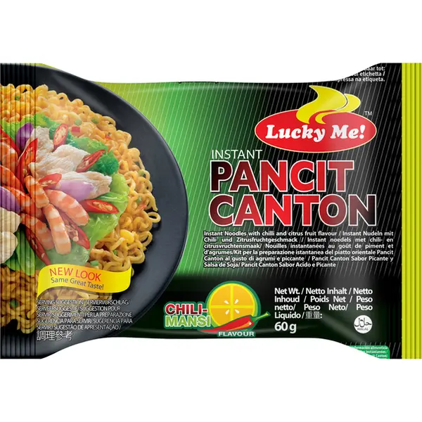 Nouilles pancit canton pimenté LUCKY ME! - 60 GR