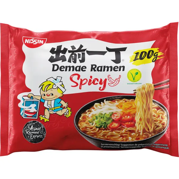 Nouilles sauce Piquante - 100 GR NISSIN