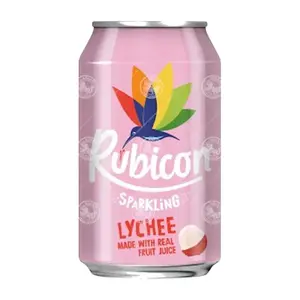 Jus de Litchi pétillant Rubicon 330 ml