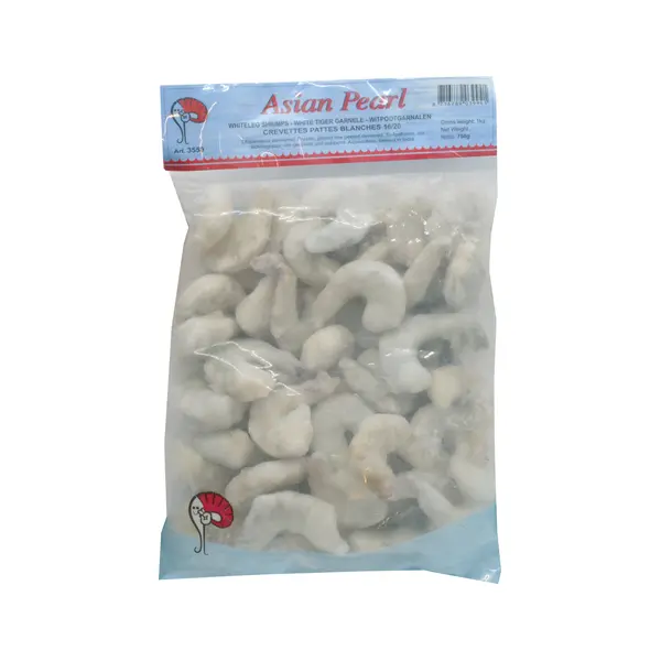 Crevettes Vannamei Décortiquées et Déveinées 16/20 - 1 KG ASIAN PEARL