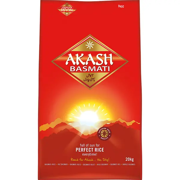 Riz Basmati Akash - 20 KG