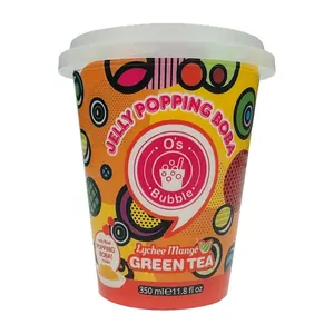 Boisson Boba Lychee & Mangue O'S Bubble 350 ml