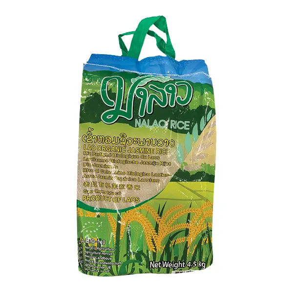 Riz Jasmin Laos Bio 4.5 - 4,5 KG KG NA LAO