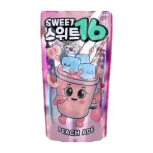 Limonade Pêche Sans Sucre Sweet16 200 ml