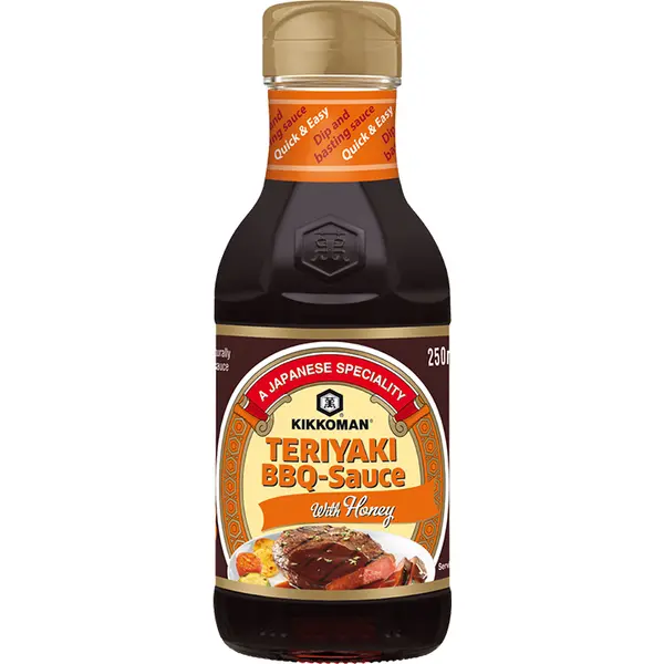 Sauce Teriyaki BBQ Miel - 250 ML KIKKOMAN