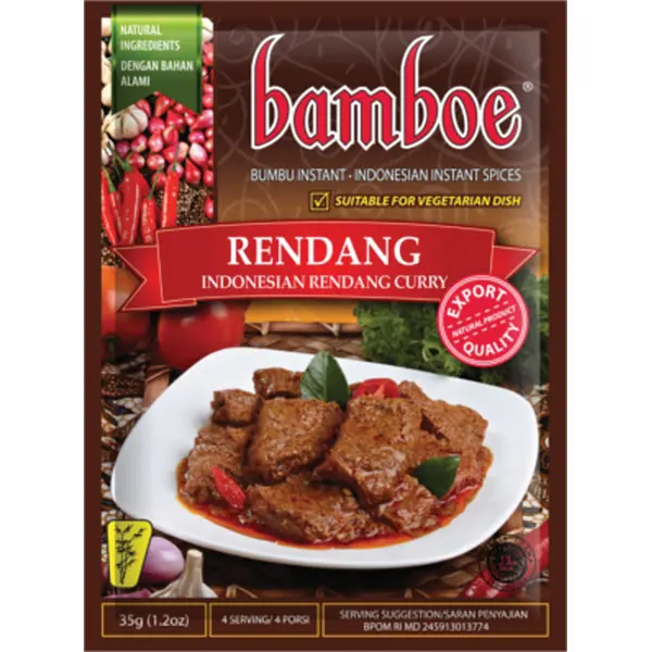 Bumbu Rendang - 45 GR BAMBOE