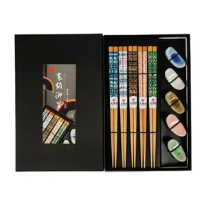 Set de Baguettes Pastel Assorti 5 Paires Golden Turtle