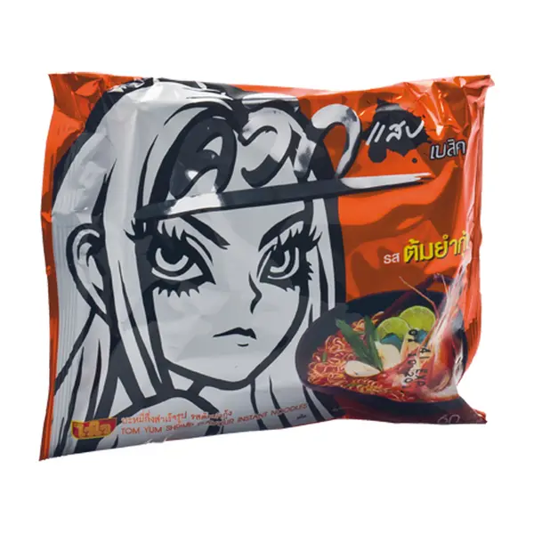 Nouilles Instantanees Tom Yum Crevettes - 60 GR WAI WAI