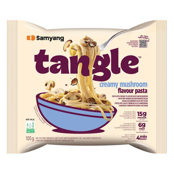 Tangle Pasta Crème de Champignon - 105 GR SAMYANG