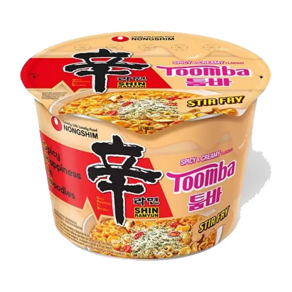 Bol de Nouilles Instantanées Toomba Shin Ramyun Toomba Nongshim 113 g