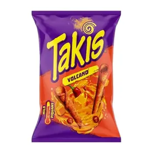Snack de Maïs Fromage Queso Volcano Takis 100 g