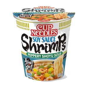 Nouilles Instantanées Sauce Soja Crevettes Nissin 63 g