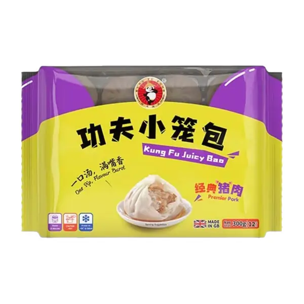 Xiaolongbao Porc 12 pcs Kung Fu Food 300 g