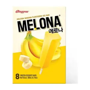 Melona Barre de Glace Banane Binggrae 8 × 70 ml