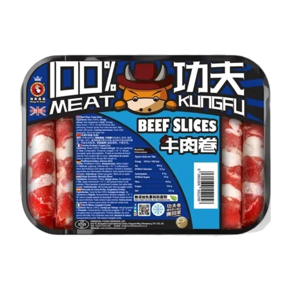 Bœuf en Tranches Kung Fu Food 400 g