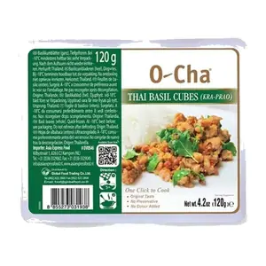Cubes de Basilic Thaï Kra-Prao O-Cha 120 g