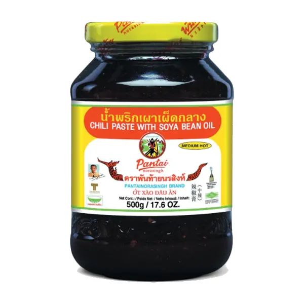 Pâte de Piment à l'Huile de Soja Pantai 500 g