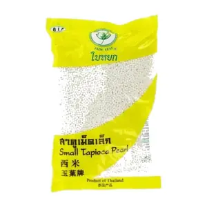 Perles de Tapioca Blanches Petites Jade Leaf Brand 400 g