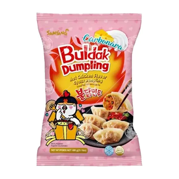 Raviolis Buldak Poulet Carbonara Samyang 700 g