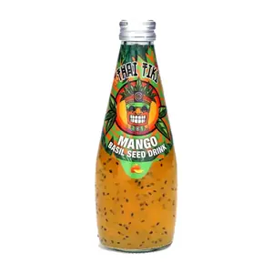Boisson aux Graines de Basilic Mangue Thai Tiki 290 ml