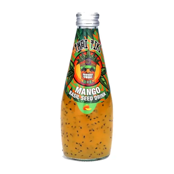 Boisson aux Graines de Basilic Mangue Thai Tiki 290 ml