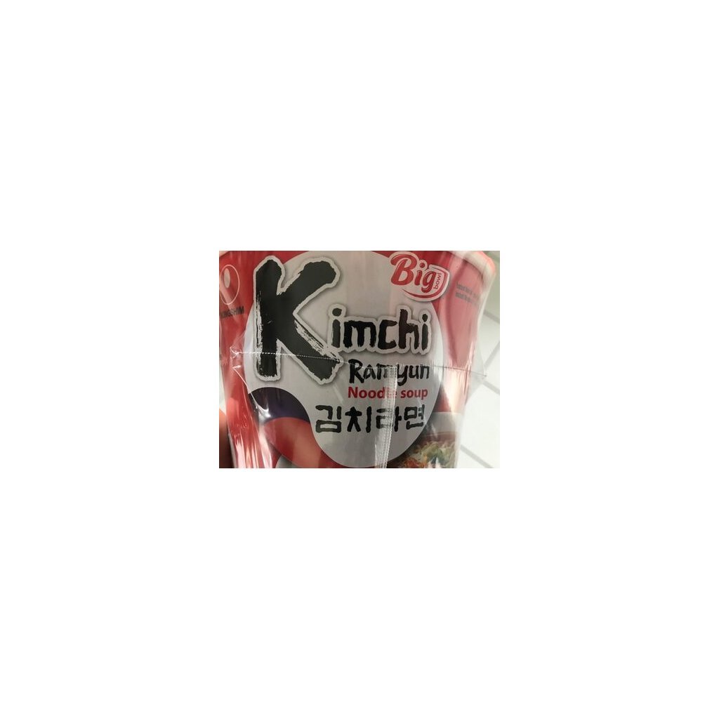 Bol de Nouilles Shin au Kimchi Jumbo NONGSHIM